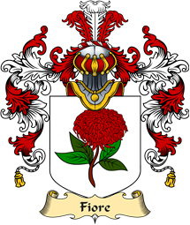 Italian Family Coat of Arms (v.25a) Fiore