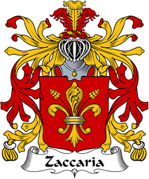 Italian Coat of Arms for Zaccaria