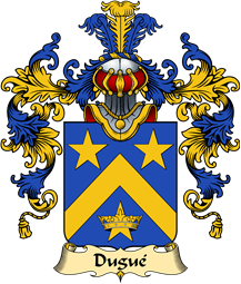 French Family Coat of Arms (v.25) Dugué