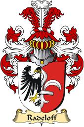 v.23 Coat of Family Arms from Germany for Radeloff
