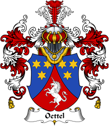 German Wappen Coat of Arms (v.25) Oettel