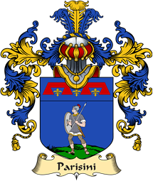 Italian Family Coat of Arms (v.25a) Parisini