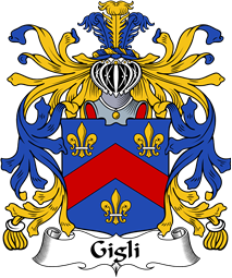 Italian Coat of Arms for Gigli