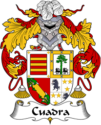 Spanish Coat of Arms for Cuadra or Quadra