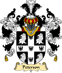 Scottish Family Coat of Arms (v.25) Peterson