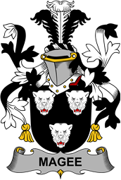 Irish Coat of Arms for Magee or McGee