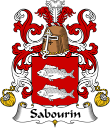 Coat of Arms from France for Sabourin (dit de la Perche)