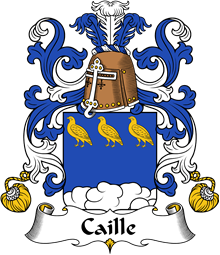 Coat of Arms from France for Caille
