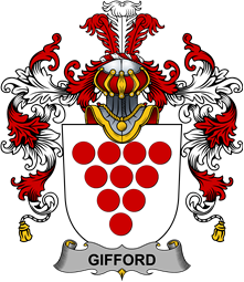 Irish Family Coat of Arms (v.25b) Gifford