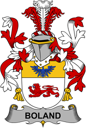 Irish Coat of Arms for Boland or O