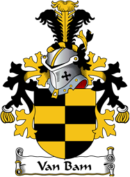 Dutch Coat of Arms for Van Bam