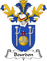 Coat of Arms from Scotland for Bourdon