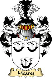 Irish Family Coat of Arms (v.23) for Meares or O
