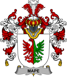 Irish Family Coat of Arms (v.25b) Mape