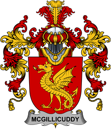 Irish Family Coat of Arms (v.25b) McGillicuddy
