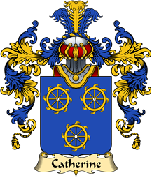French Family Coat of Arms (v.25) Catherine