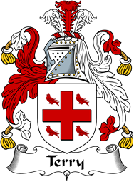English Coat of Arms for the family Terry