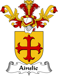 Coat of Arms from Scotland for Ainslie