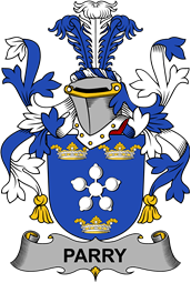 Irish Coat of Arms for Parry