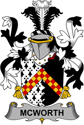 Irish Coat of Arms for McWorth or MacWorth
