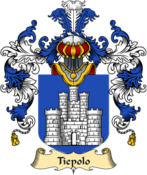 Italian Family Coat of Arms (v.25a) Tiepolo