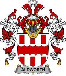 Irish Family Coat of Arms (v.25b) Aldworth