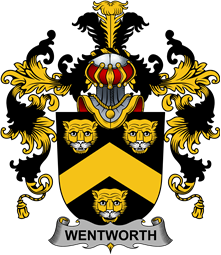 Irish Family Coat of Arms (v.25b) Wentworth