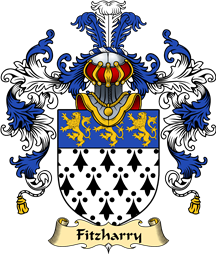 Welsh Family Coat of Arms (v.25) Fitzharry (of Wales)