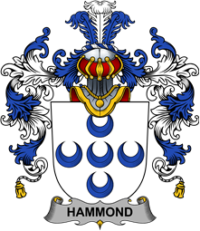 Irish Family Coat of Arms (v.25b) Hammond