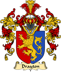 English Family Coat of Arms (v.25) Drayton