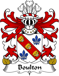 Welsh Coat of Arms for Boulton (of Pembrokeshire)