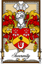 Scottish Coat of Arms Bookplate for Inverarity