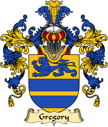 English Family Coat of Arms (v.25) Gregory