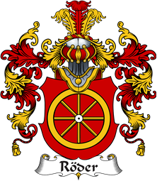 German Wappen Coat of Arms (v.25) Röder