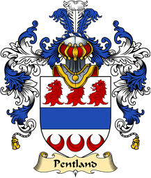 Scottish Family Coat of Arms (v.25) Pentland