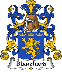 Coat of Arms from France for Blanchard