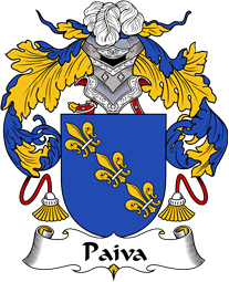 Portuguese Coat of Arms for Paiva