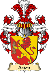 v.23 Coat of Family Arms from Germany for Asten