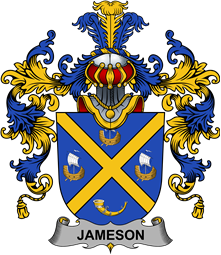 Irish Family Coat of Arms (v.25b) Jameson
