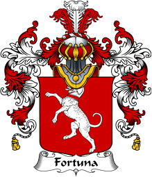 Italian Family Coat of Arms (v.25b) Fortuna