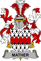 Irish Coat of Arms for Mather or Mathers