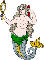 Mermaid with Comb and Mirror