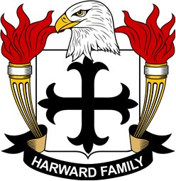 Coat of arms used by the Harward family in the United States of America