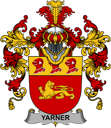 Irish Family Coat of Arms (v.25b) Yarner