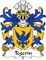 Welsh Coat of Arms for Tegerin (AP CARWED, of Anglesey)