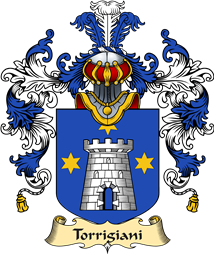 Italian Family Coat of Arms (v.25a) Torrigiani
