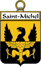 French Coat of Arms Badge for Saint-Michel