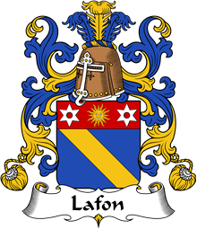 Coat of Arms from France for Lafon