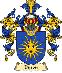 English Family Coat of Arms (v.25) Dyson
