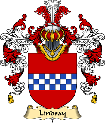 Scottish Family Coat of Arms (v.25) Lindsay